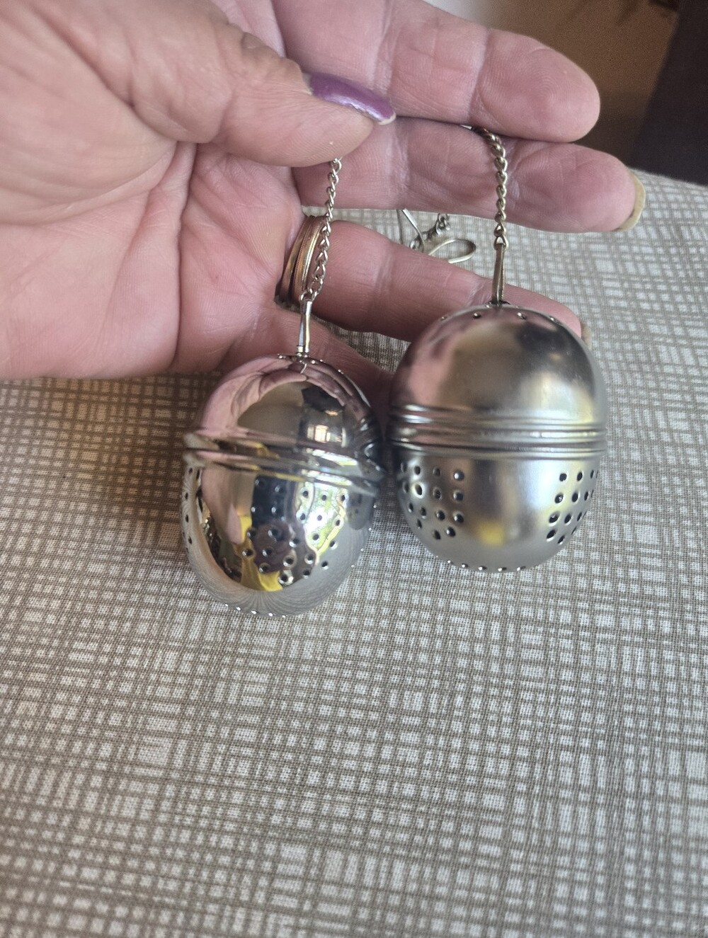 Tea Strainer Infuser ball, Stainless steel, kitchenware